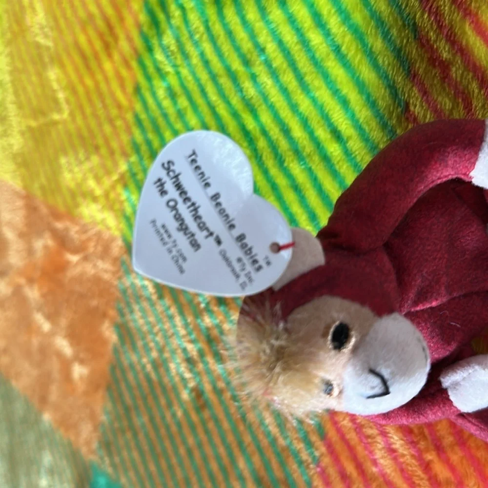 Ty Schweetheart the Orangutan Teenie Beanie Baby